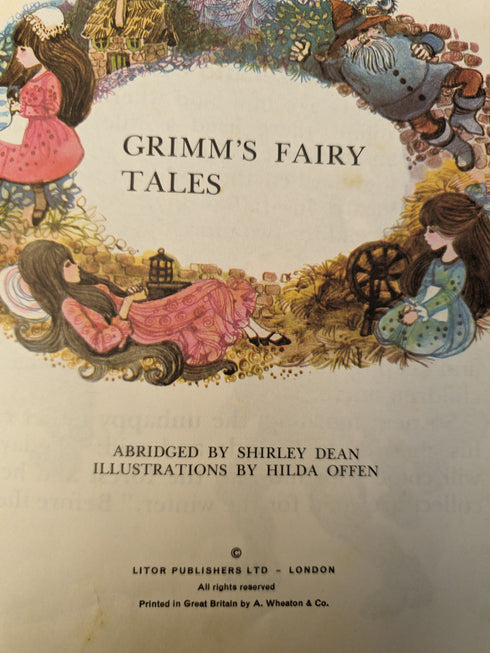 Grimm's Fairy Tales Illustrations by Hilda Offen